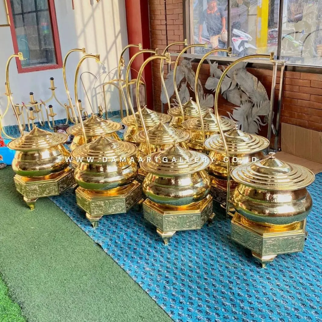 Alat Prasmanan Chafing Dish Kuningan